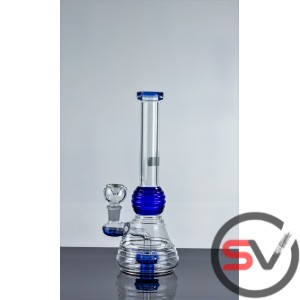 STRAIGHT NECK BEEHIVE WATER PIPE 10inch